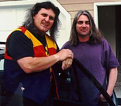 Original Alice Cooper Group guitarist, Michael Bruce and The Ant-Bee.